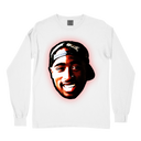 2Pac Retro Hip Hop White Long Sleeve collection - All Eyez on Me 90s streetwear shirts for men, women & youth