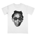 "Young Thug Free Thug Graphic Whit Tee - Vintage rap protest shirt supporting the YSL legend