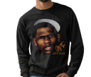 Men's Anthony Edwards Vintage Basketball Long Sleeve - Adult wearing rare retro NBA performance shirt
