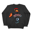 Allen Iverson The Answer Sweatshirt collection - NBA All-Star retro basketball apparel for men, women & youth - back