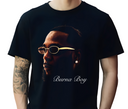 Burna Boy The African Giant T-Shirt - Vintage Side Portrait Tee - Cursive Name Design - Soft Cotton Fan Shirt