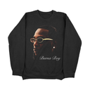 Burna Boy The African Giant Crewneck - Side Portrait Sweatshirt - Cursive Name Design - Cozy Afrobeats Merch