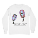 The Belly Movie White Long Sleeve – Classic Hip-Hop Film Graphic Tee featuring DMX & Nas – 90s urban crime drama streetwear for men, women & youth 