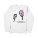 The Belly Movie White Sweatshirt – Classic Hip-Hop Film Graphic Hoodie featuring DMX & Nas – 90s urban crime drama streetwear for men, women & youth