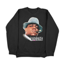 King of Brooklyn Crewneck – Vintage Crown Shirt, 90s Hip Hop Streetwear, East Coast Lyricist Merch, T-Shirts, Long Sleeves & Sweatshirts