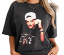 The Velvet Showman Graphic Tee – Retro Singer Portrait Shirt, Silk Vibe Streetwear, Funk Pop Artist Merch, T-Shirts, Long Sleeves & Sweatshirts
