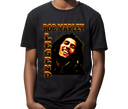 Youth Black Bob Marley Legend Tee - Teen wearing 90s inspired reggae fan shirt