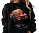 Chris Brown Breezy World Crewneck - Vintage Tour Sweatshirt - Distressed R&B Graphic - Unisex Fan Hoodie Alternative