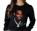 Chris Brown Breezy Era Long Sleeve - Retro R&B Pullover - Tour-Inspired Fan Wear - Unisex Official Merch