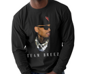 Team Breezy Long Sleeve Shirt - Chris Brown Merch, R&B Fan Wear, Unisex Graphic Top, Concert Layering Tee
