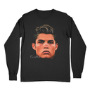 Young Cristiano Ronaldo CR7 Long Sleeve – Vintage Soccer Portrait, Football Legend Retro Shirt, GOAT Athlete Merch, T-Shirts, Long Sleeves & Sweatshirts for Fans