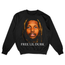 Free Lil Durk Mug Shot Sweatshirt collection - Rare drill hip hop streetwear for fans