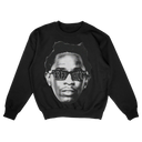 Young Thug Free Thug Black Sweatshirt - Heavyweight hip hop protest wear for YSL supporters