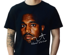 Man wearing Kanye YE West Graphic Tee - Oversized Streetwear Look