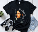 Kehlani Tour Tee Flat Lay – Vintage R&B Hip-Hop Merch Display"
