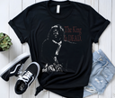 Kendrick 'King is Dead' Tee Flat Lay – Vintage Rap Collector's Item
