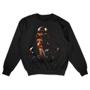 Kobe Bryant Vintage Black Sweatshirt – Ultra-Rare NBA Basketball Streetwear - front to shirt veiw