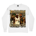 LeBron James 'The Chosen One' Vintage White Tee – 2002 SLAM Magazine Throwback