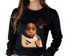 Woman styling Lil Wayne Carter III Long Sleeve – Feminine Y2K Rap