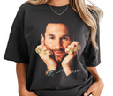 Lionel Messi 8 Rings Graphic Tee – Vintage Soccer Shirt, Football Fan Gear, Inter Miami GOAT Merch, T-Shirts, Long Sleeves & Sweatshirts for Fans
