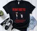 Metro Boomin 'We Don't Trust You' Tee Flat Lay – 2024 Rap Product Display