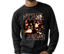 Man wearing MJ Vintage Long Sleeve – Gym-to-Street Throwback Style