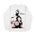Mike Tyson 'Iron Mike' White Sweatshirt – Heavyweight Champion Streetwear