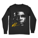 Mike Tyson Vintage Black Long Sleeve – Knockout Retro Streetwear