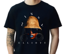 Man wearing Missy Elliott Tour Black Tee – Retro Hip-Hop Street Style