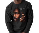 Man wearing MJ '6 Rings' Long Sleeve – 90s Gym-to-Street Style
