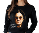 Ozzy Osbourne The Icon Long Sleeve - Vintage Portrait Pullover - Signature Design - Heavy Metal Crewneck