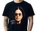Ozzy Osbourne The Icon T-Shirt - Vintage Portrait & Signature Tee - Heavy Metal Graphic - Black Sabbath Concert Merch