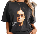Ozzy Osbourne The Icon T-Shirt - Vintage Portrait & Signature Tee - Heavy Metal Graphic - Black Sabbath Concert Merch