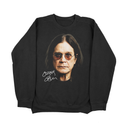 Ozzy Osbourne The Icon Crewneck - Vintage Portrait Sweatshirt - Signature Design - Heavy Metal Hoodie
