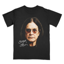 Ozzy Osbourne The Icon T-Shirt - Vintage Portrait & Signature Tee - Heavy Metal Graphic - Black Sabbath Concert Merch