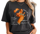 Women's Patrick Mahomes Chiefs 3 Rings Tee - Female wearing retro NFL championship shirt