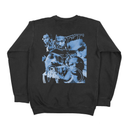 Pop Smoke Meet The Woo Sweatshirt - Rapper Portrait Hoodie - Abstract Art Back - Brooklyn Drill Music Fan Apparel - Unisex Hip Hop Crewneck