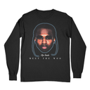 Pop Smoke Meet The Woo Long Sleeve - Rapper Portrait Pullover - Abstract Art Design - Brooklyn Drill Music Apparel - Unisex Hip Hop Crewneck
