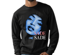 Men's Sade Adu 90s Long Sleeve - Adult wearing classic R&B singer performance wear
