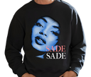 Men's Sade Adu 90s Sweatshirt - Adult wearing premium R&B singer loungewear