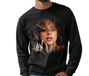Tate McRae Portrait Long Sleeve – Vintage Pop Shirt, Dancer Streetwear, Think Later Album Merch, T-Shirts, Long Sleeves & Sweatshirts for Fans