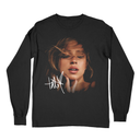 Tate McRae Portrait Long Sleeve – Vintage Pop Shirt, Dancer Streetwear, Think Later Album Merch, T-Shirts, Long Sleeves & Sweatshirts for Fans