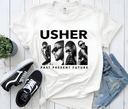 Usher Past Present Future White Tee product - Vintage R&B tour collectible design