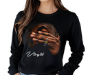 Women's Virgil Abloh Long Sleeve - Fashion influencer wearing archival Off-White designer wear