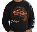 Men's Virgil Abloh Sweatshirt - Fashion collector wearing Off-White archival loungewear