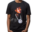 NBA YoungBoy Inspired Style T-Shirt - Top Pain Vintage Portrait Tee - Rap Concert Merch - Signature Name Streetwear