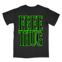 Young Thug Free Thug Graphic Tee - Vintage rap concert shirt celebrating YSL Records - back of shirt veiw