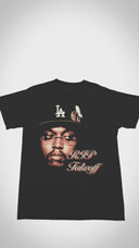 Takeoff 'Bad & Boujee' T-shirt - Close-up video shows heavyweight 100% cotton, distressed 2016 Migos tour graphics, and cracked 'Quavo/Offset' duo cameos for hip-hop memorial collectors.