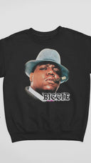 King of Brooklyn Crewneck – Vintage Crown Shirt, 90s Hip Hop Streetwear, East Coast Lyricist Merch, T-Shirts, Long Sleeves & Sweatshirts