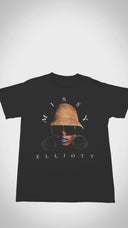 Vintage Missy Elliott 'Supa Dupa Fly' T-shirt - Close-up video shows heavyweight 100% cotton, cracked 1997 tour graphics, and distressed 'The Rain' lyrics for golden-era hip-hop collectors.